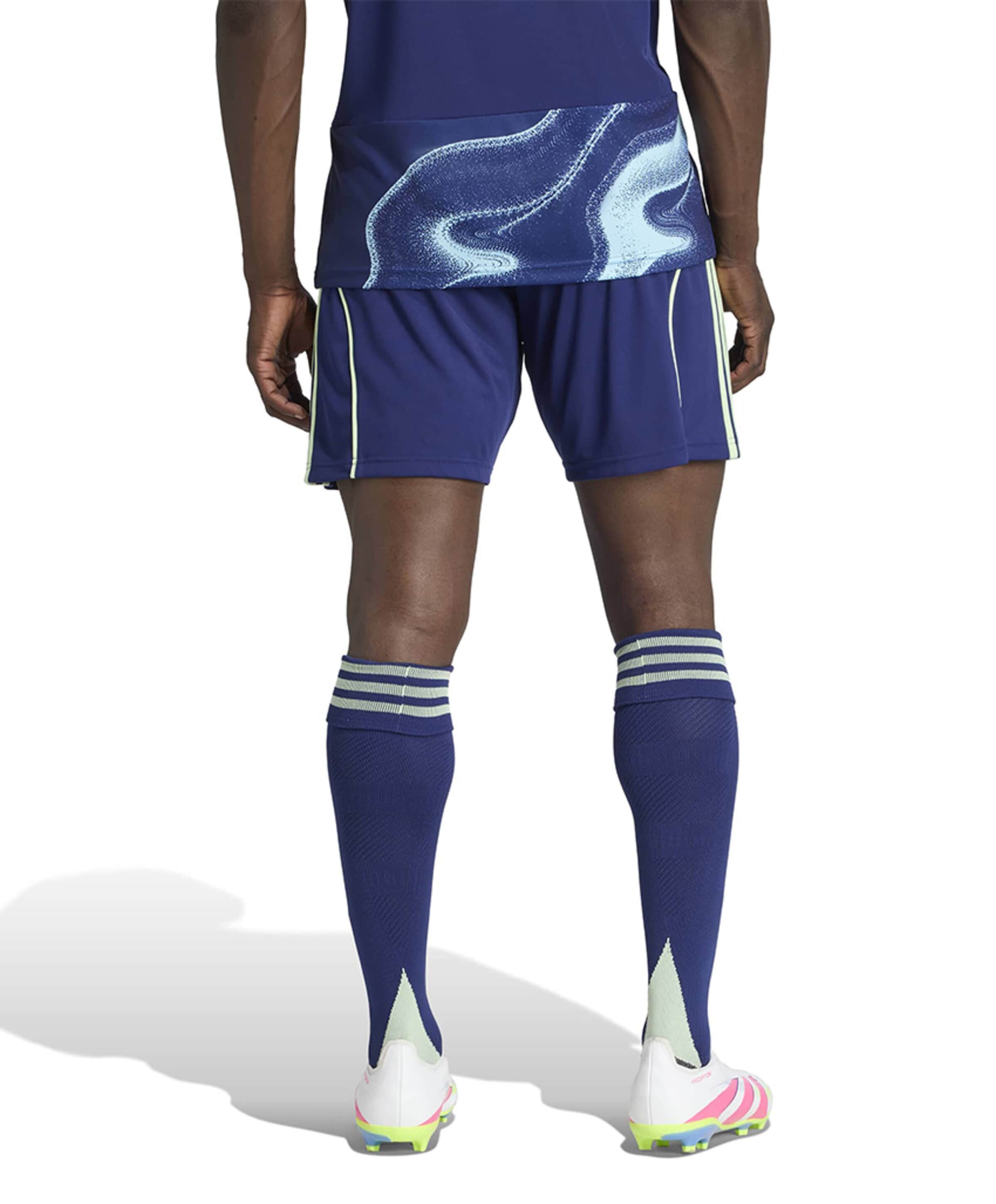 Adidas Ajax A Sho heren shorts blauw