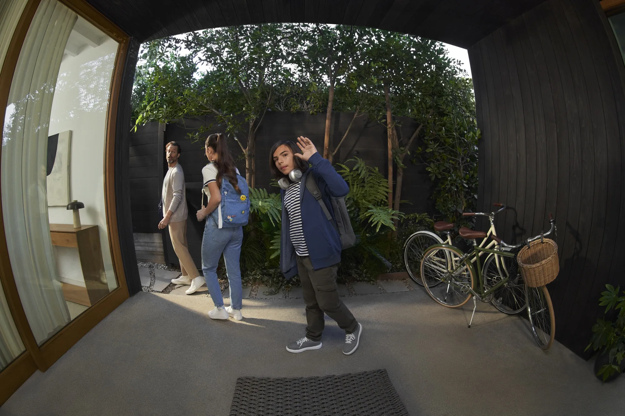 Ring Battery Video Doorbell Pro Nickel Satiné Sonnette connectée