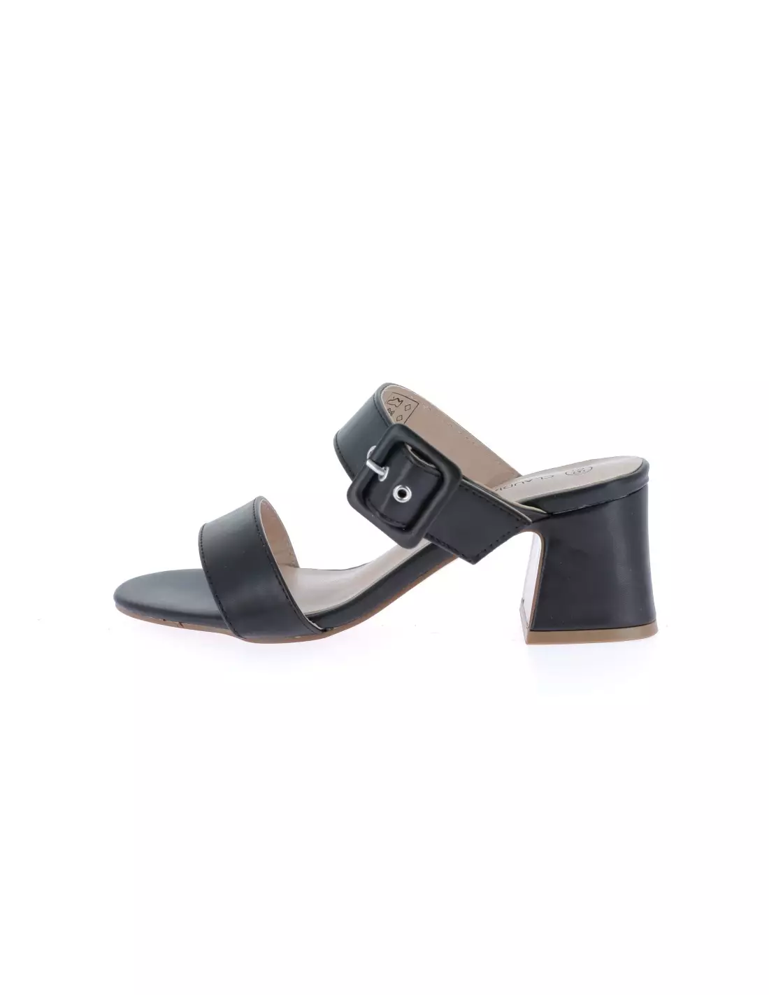 CLAUDIA GHIZZANI 2BB1732102-2100-HF - Mules & sabots BLACK-PU
