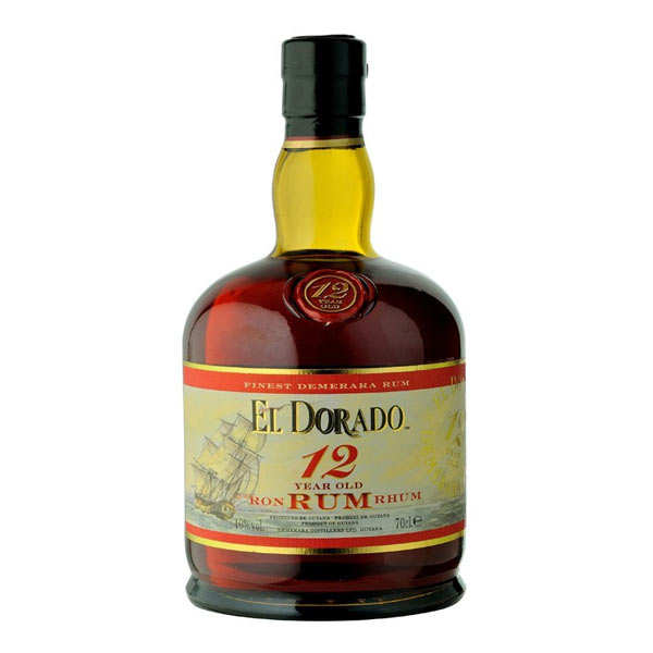 Rhum El Dorado 12 ans 40% - El Dorado