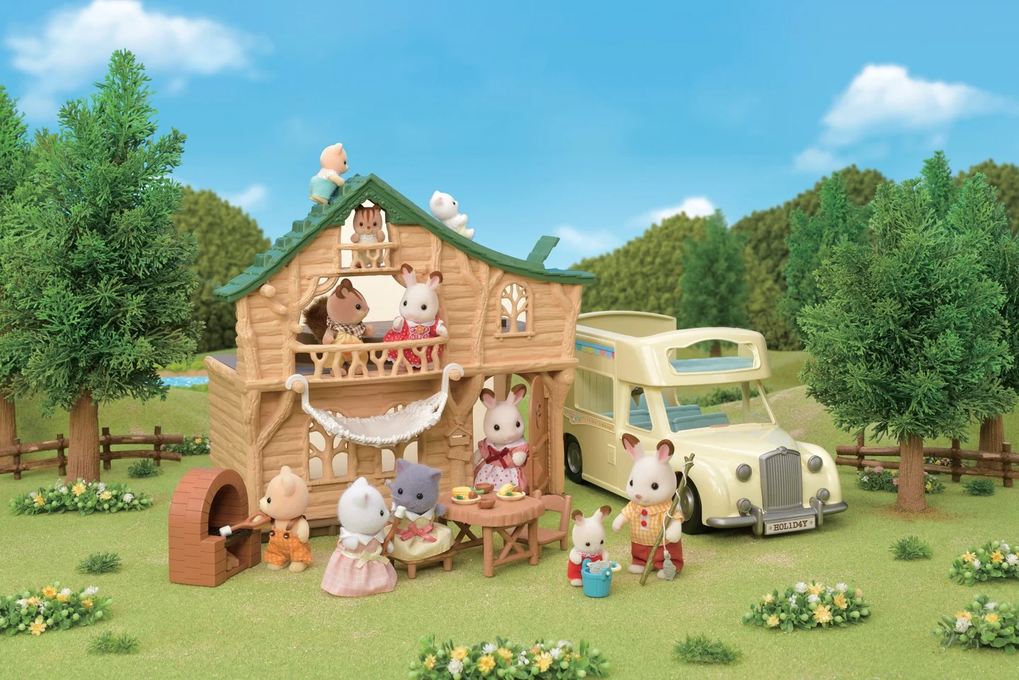 Sylvanian Families - Huset ved søen (5450)