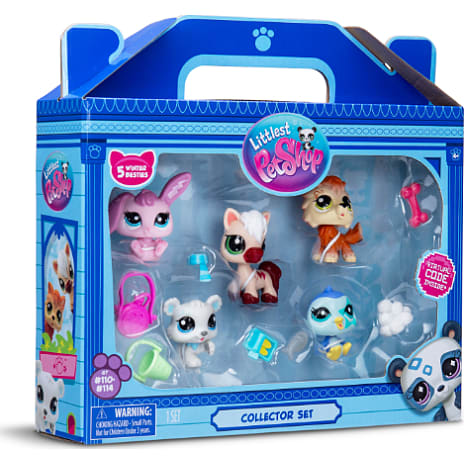Littlest Pet Shop vintervenner 5 pak