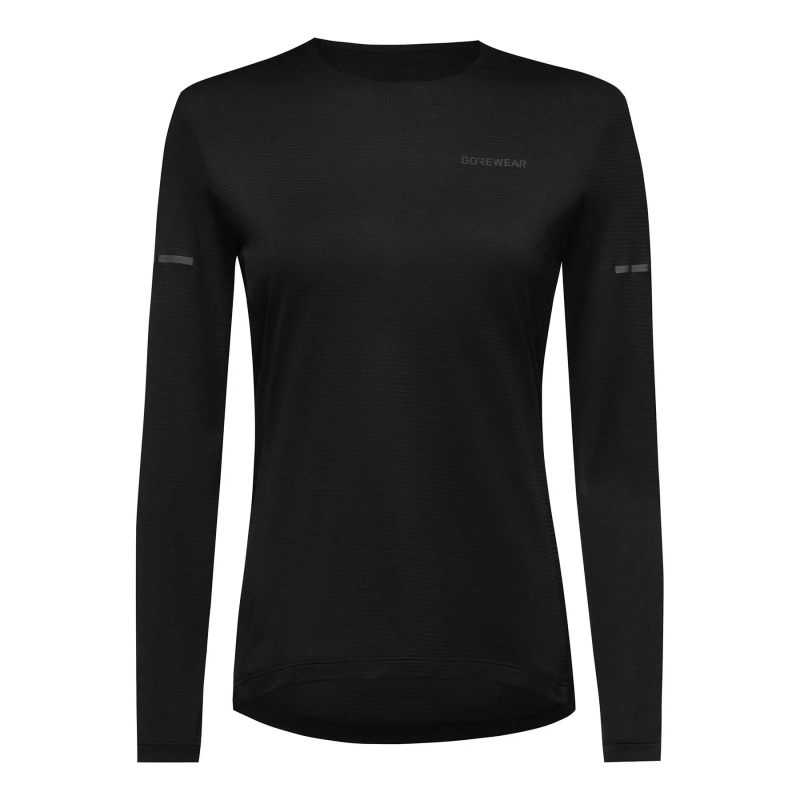 gore w contest 2 0 long sleeve tee 576 101073 black