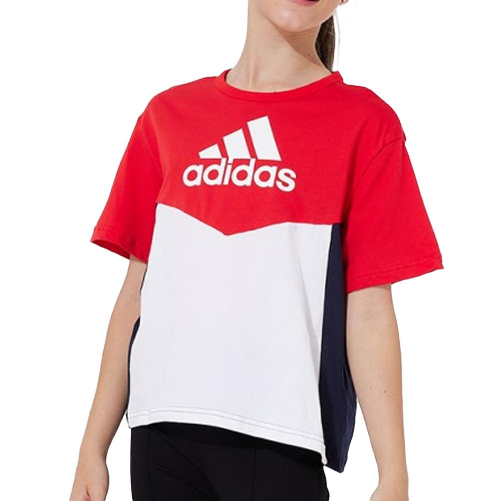 Adidas T-shirt Rouge Fille Adidas HM4548