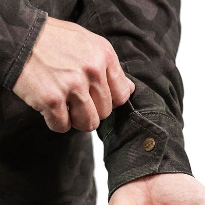 Surchemise John Doe MOTOSHIRT CAMOUFLAGE - Vert
