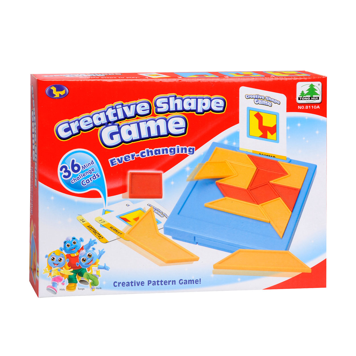Tangrampuzzel de Luxe