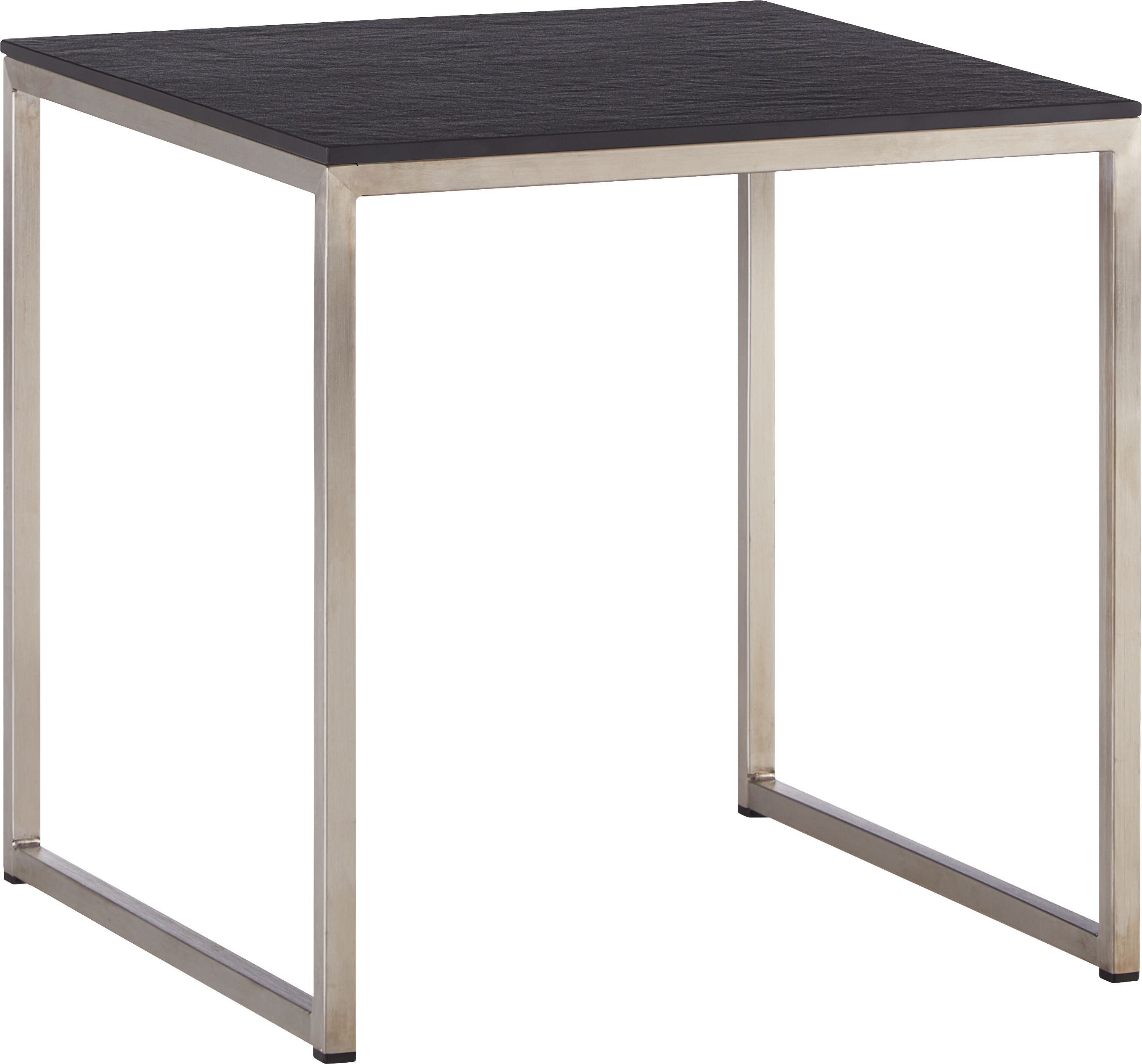 AVEA Beistelltisch - Sirius / Edelstahl / B: 40.0 cm x T: 40.0 cm x H: 40.8 cm