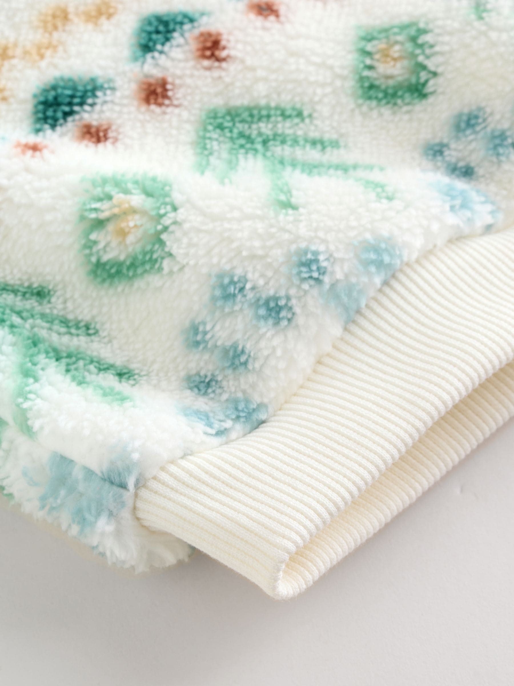 Groene beer Fairisle - Set van fleece top en joggingbroek voor baby's (0mnd -2jr)
