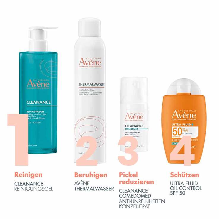 Avene Cleanance Reinigungsgel, 2x400 ml