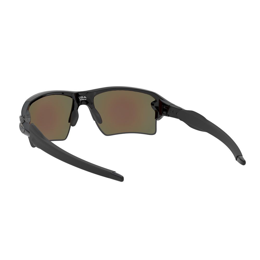 Oakley FLAK 2.0 XL - Lunettes de soleil polarisés polished black/prizm sapphire iridium