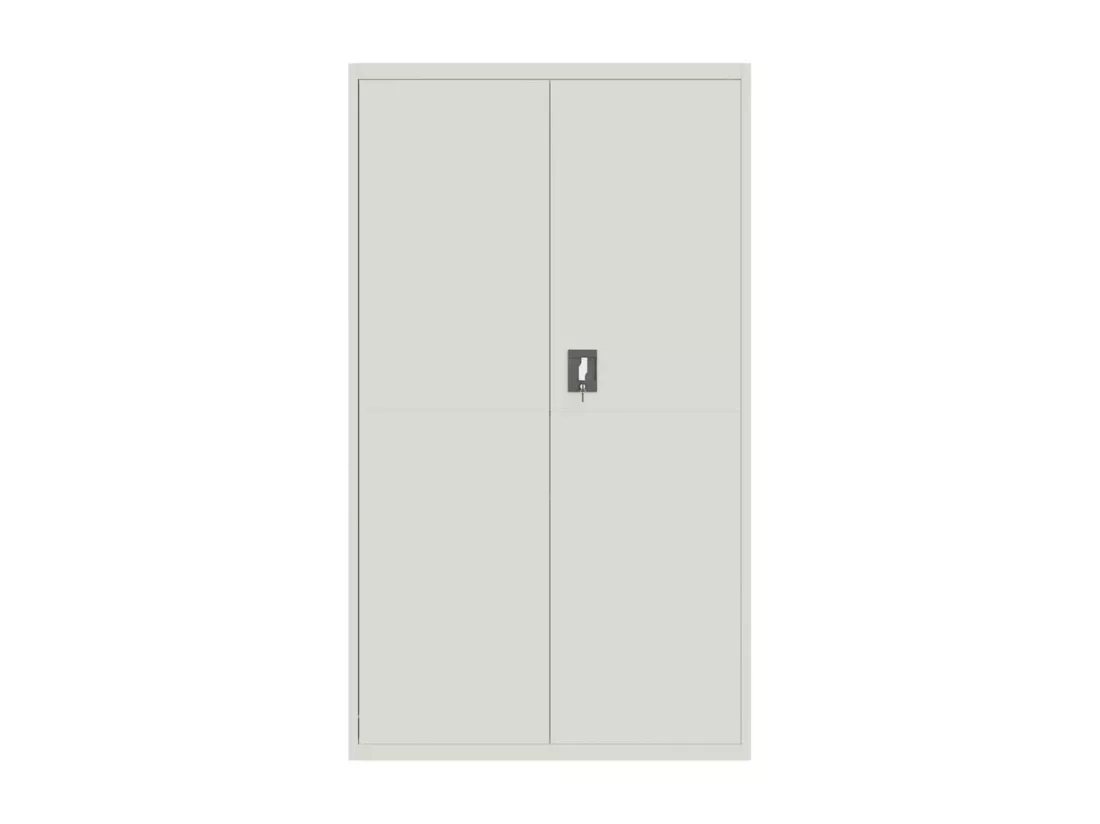 Classeur gris clair 105x40x180 cm acier