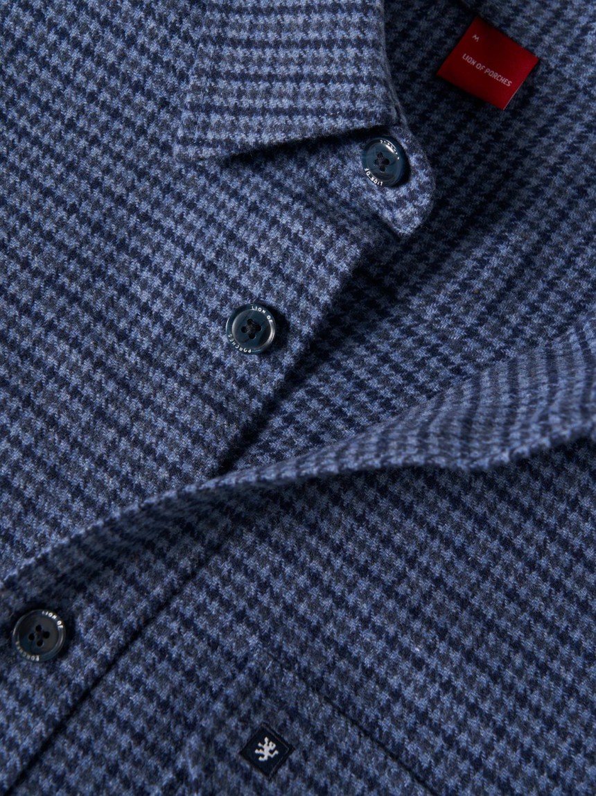 Sobrecamisa pied de poule