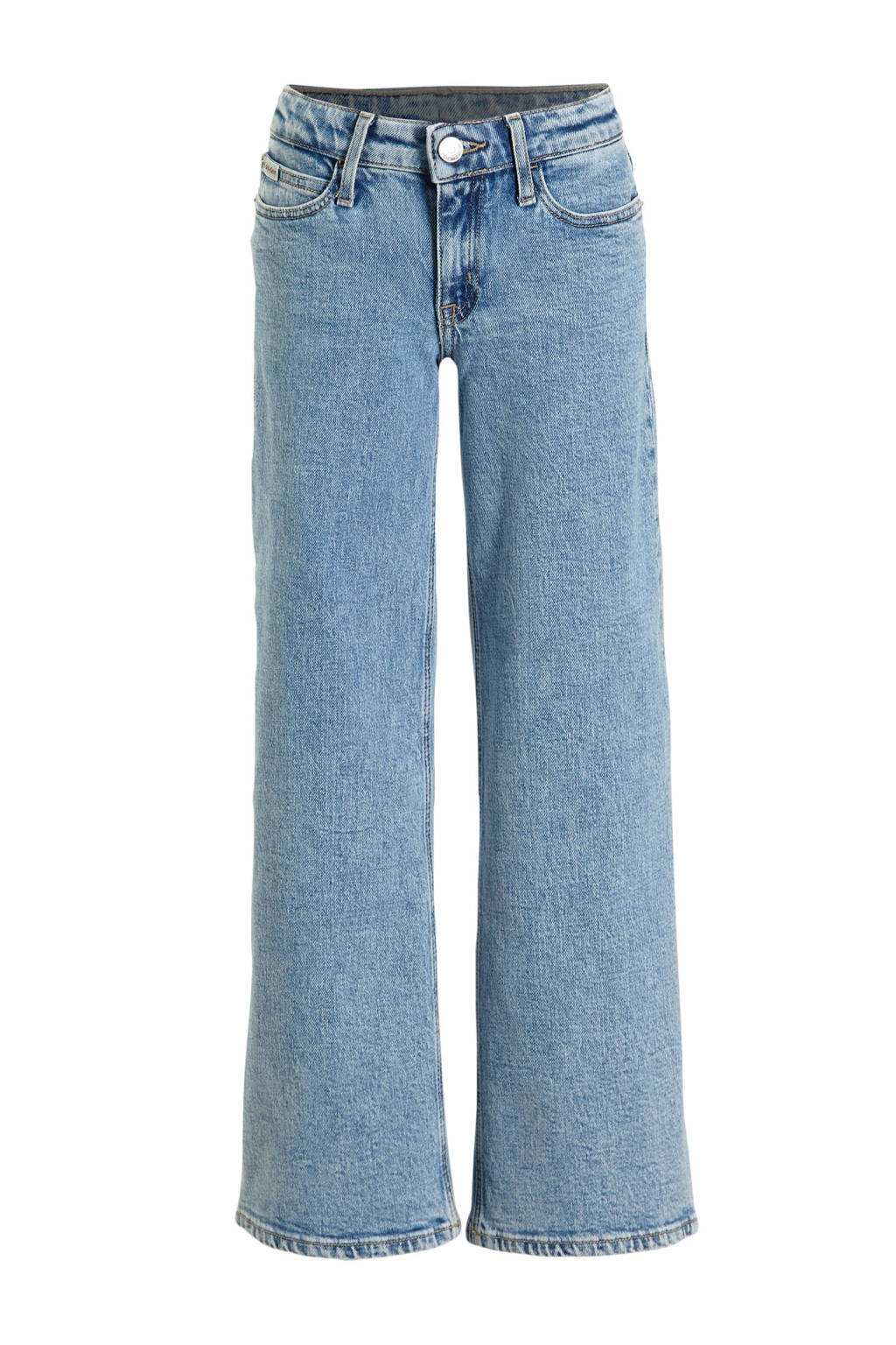 Calvin Klein straight leg jeans salt and pepper blue