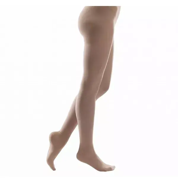 Meia-calça de maternidade Venoflex Secret, Classe 2, Tamanho 3, Bege e Dourada