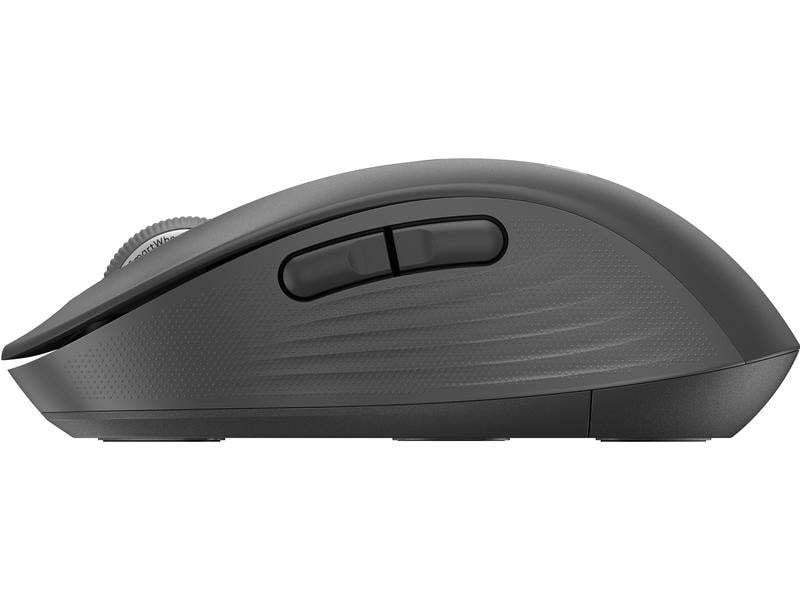 Logitech Maus Signature M650 Graphite Präzise Wireless-Maus mit «Logitech SilentTouch»-Technologie
