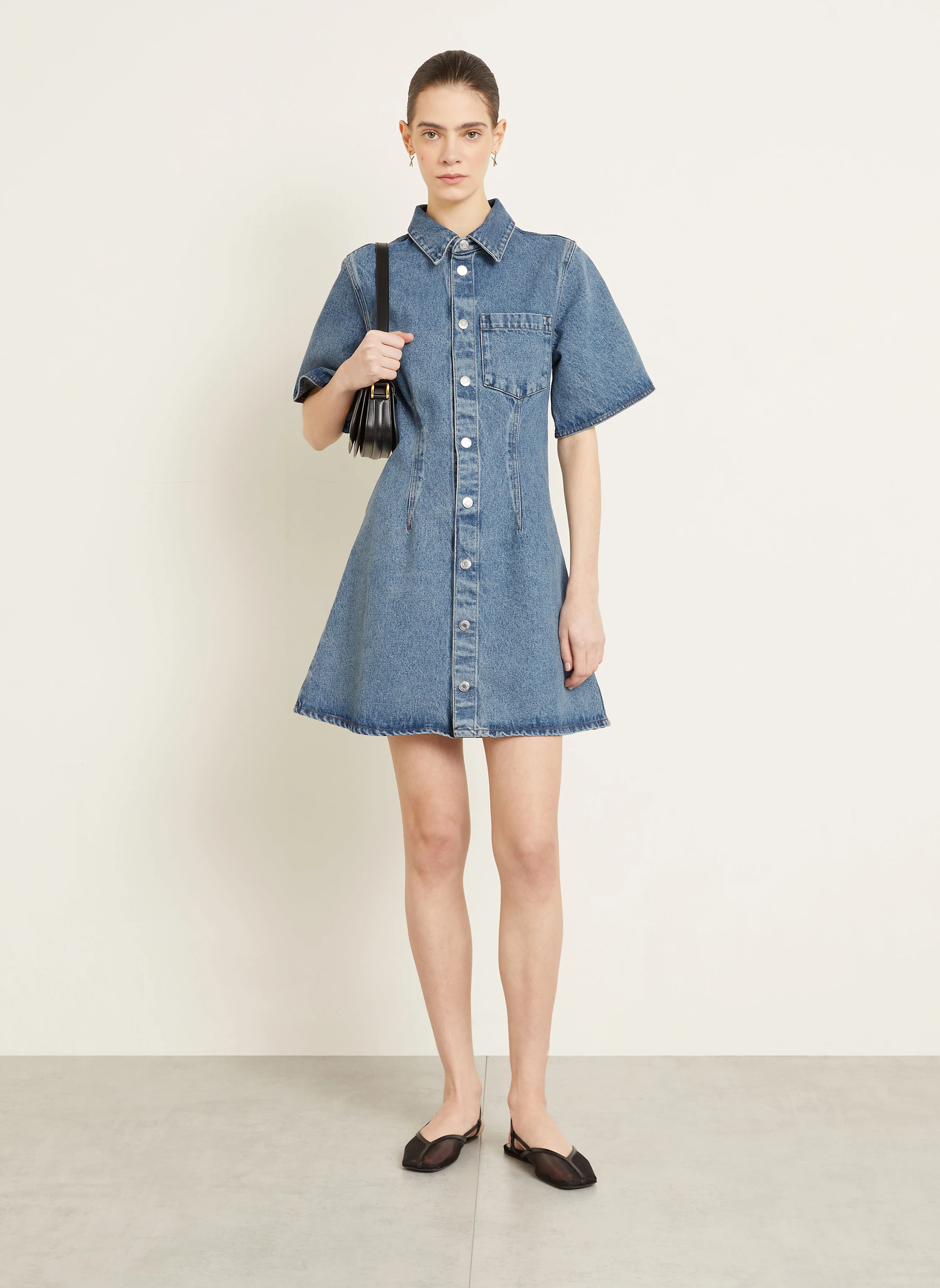AMI PARIS Jeanskleid
