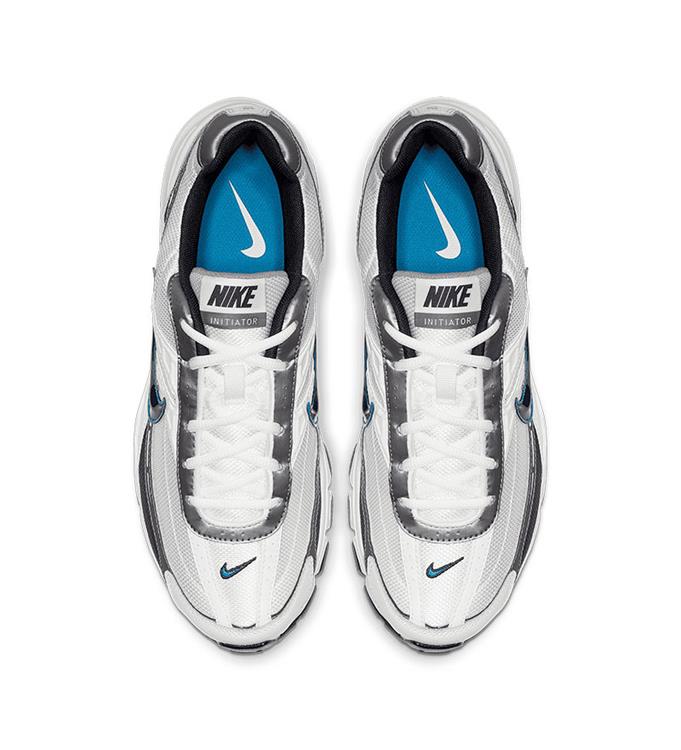 MEN'S NIKE INITIATOR RUNNING SHOE WHITE-OBSIDIAN-MTLC-COOL-GREY
