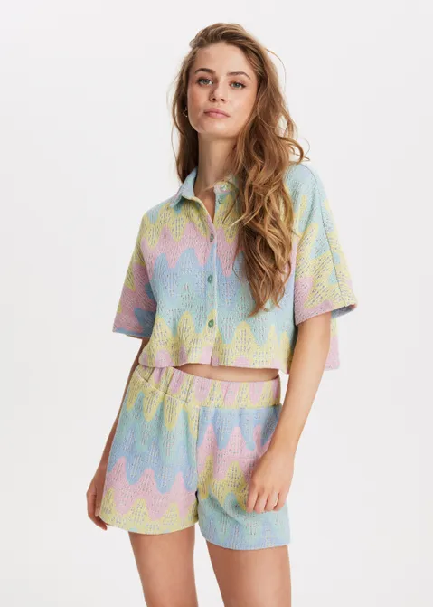 Crochet blouse assorti (ASSOR)
