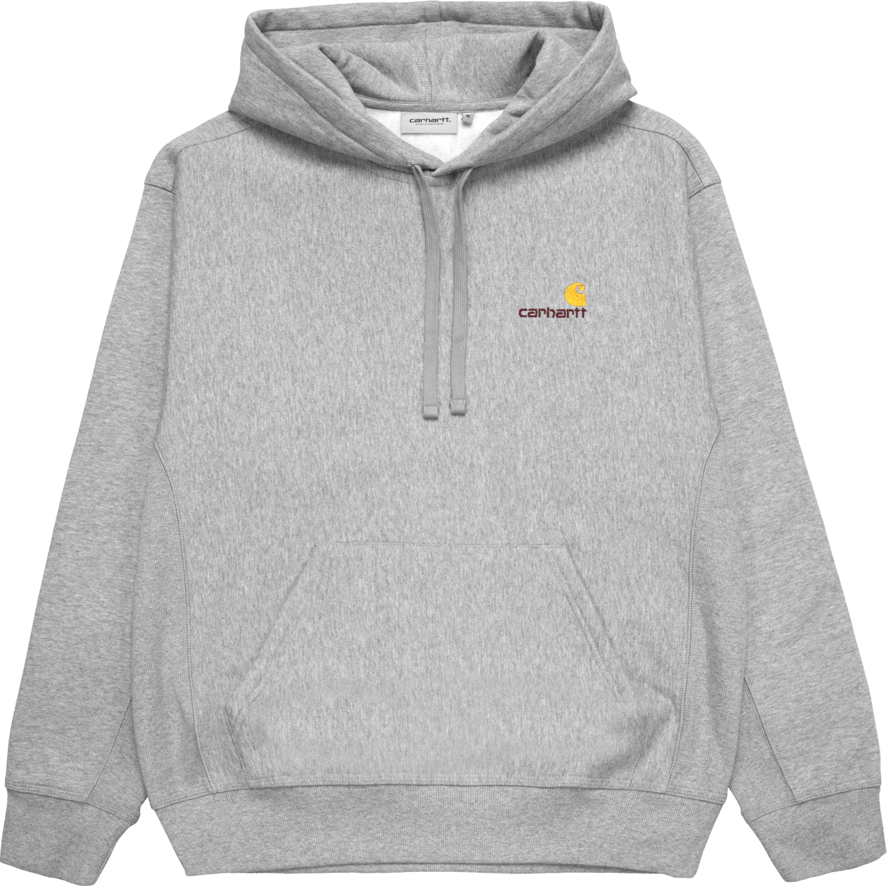 Carhartt WIP American Script Hoody Grau