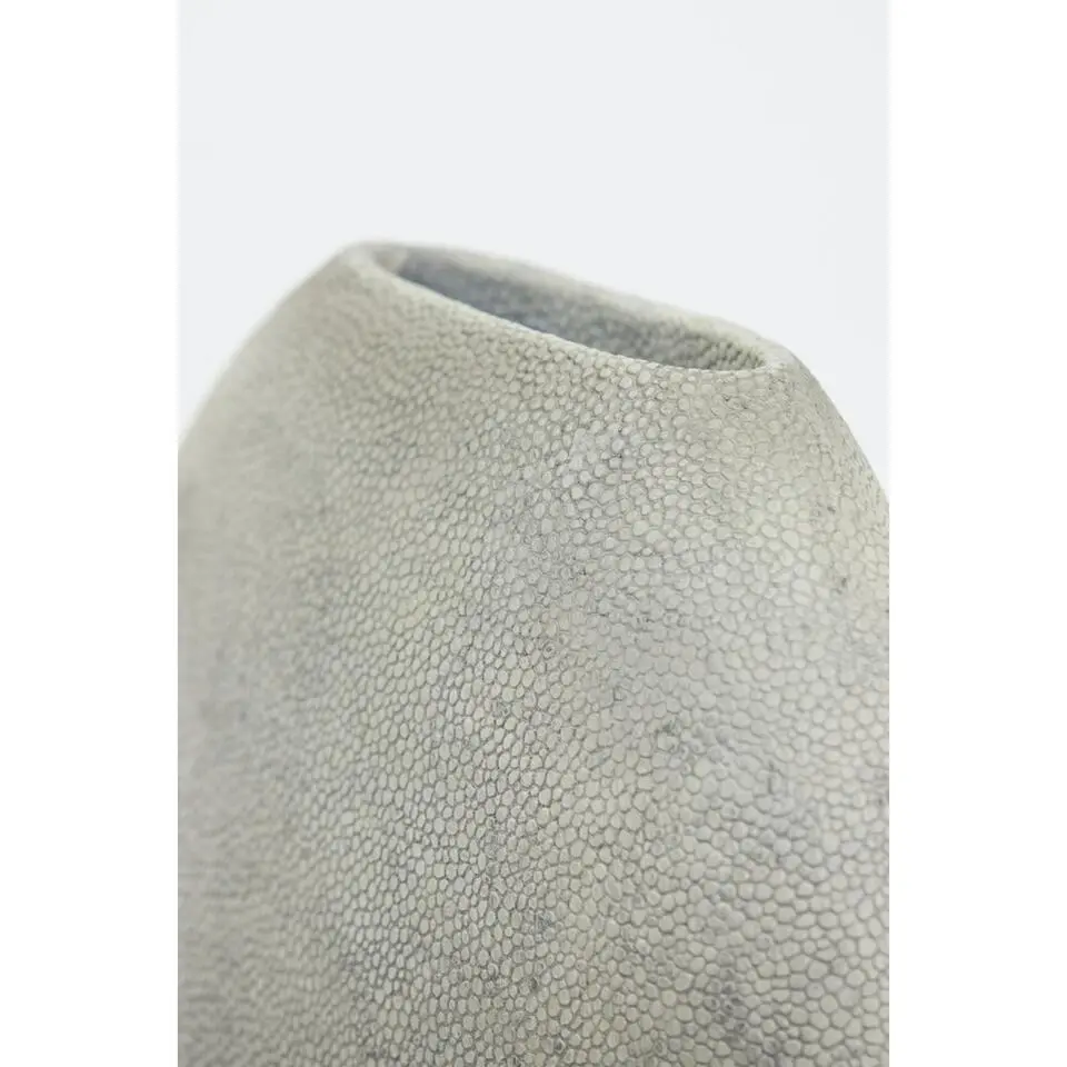 Vaas Rayskin - Grijs - 40x14x36cm