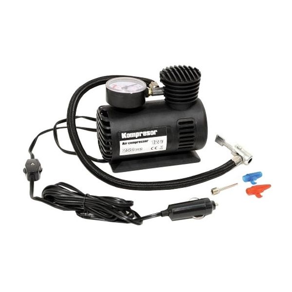 All Ride Mini Compressor de Ar 12V 250PSI c/ Acessórios