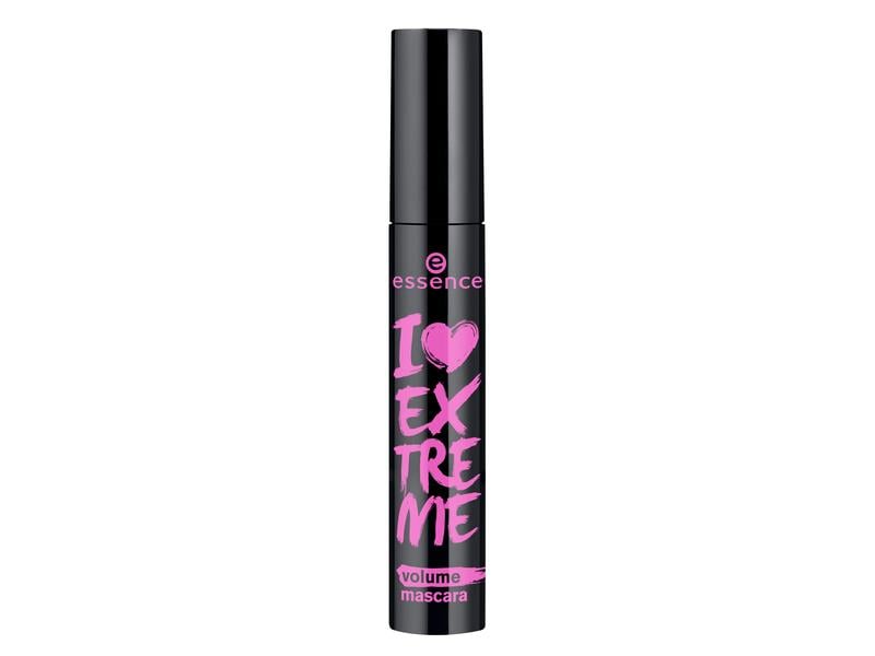 essence Mascara I Love Extreme 01 Black Vegane Wimperntusche mit ultra-schwarzen Pigmenten