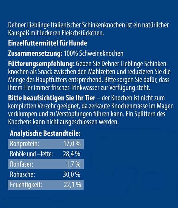 Dehner Lieblinge Hundesnack Italienischer