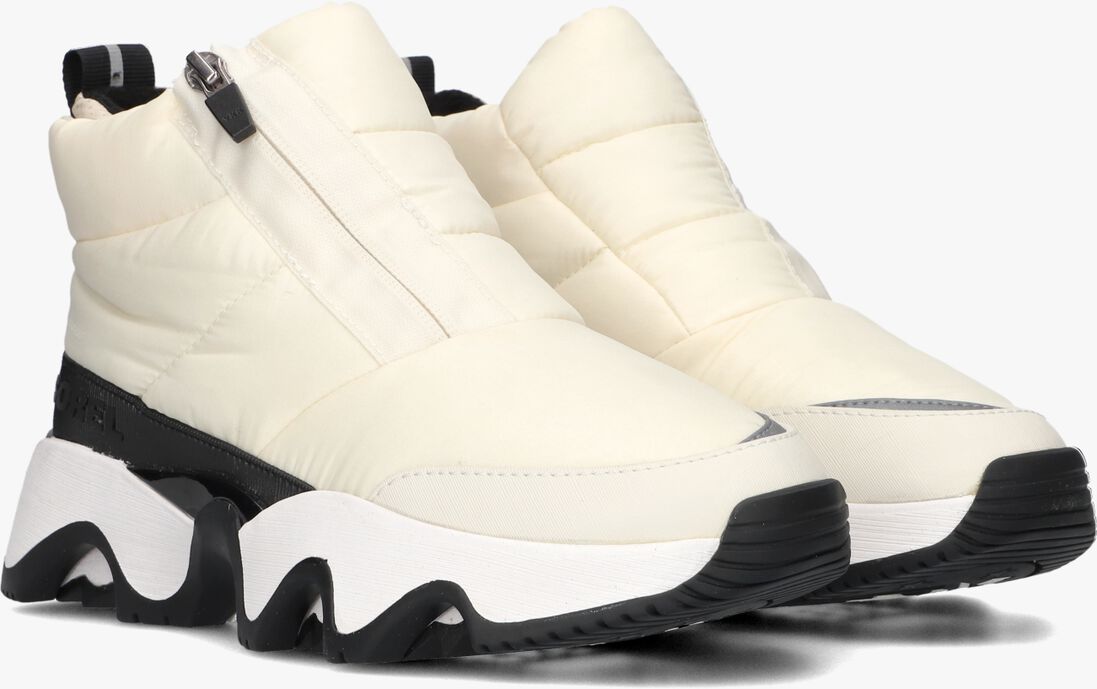 SOREL beige sorel hoge sneaker kinetic impact puffy zip dames
