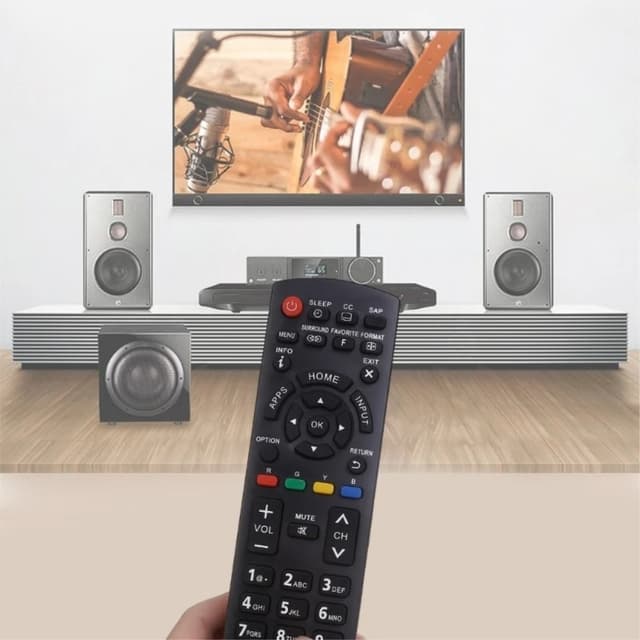 TV fjernbetjening Erstatning for N2QAYB000926 Til Panasonic TV