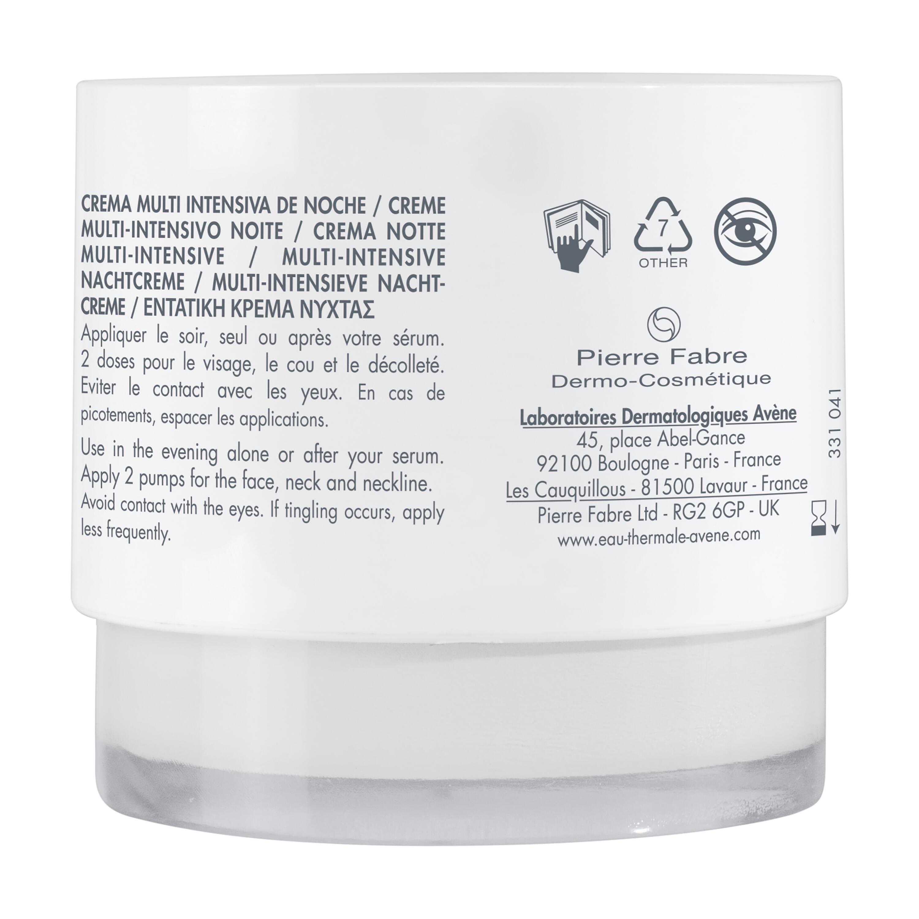 AVENE Hyaluron Activ B3 Nachtcreme Creme Fl 40 ml