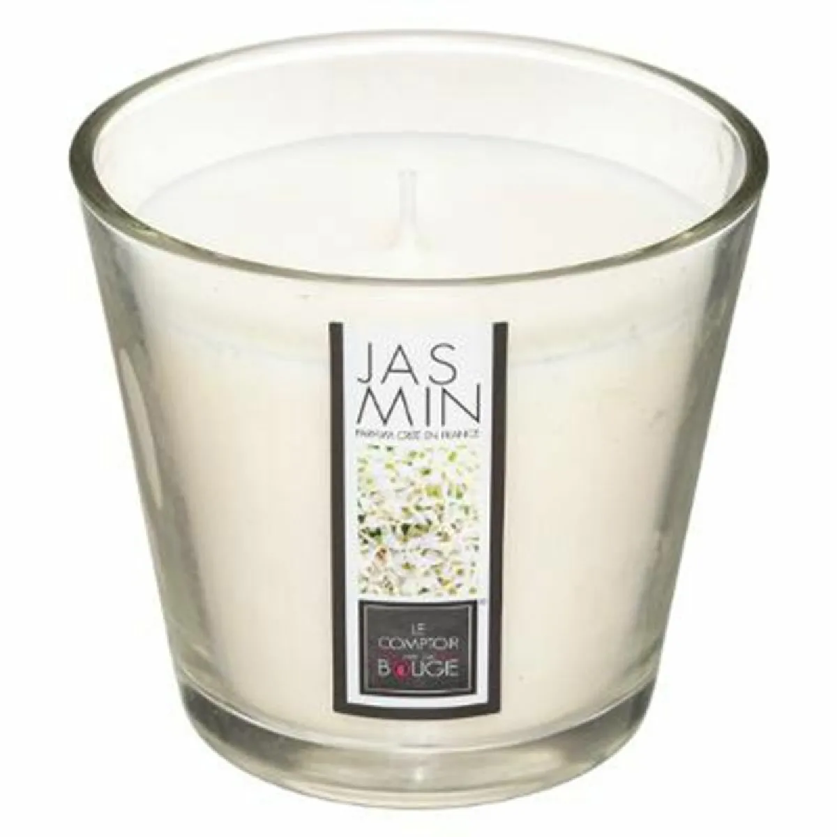 Bougie Parfumée Nina 190g Jasmin - Blanc