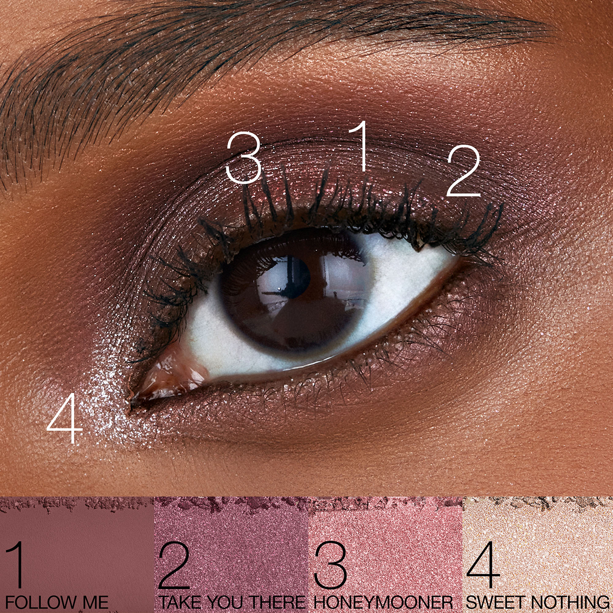 Afterglow Tempting Eyeshadow Palette 15,3gr