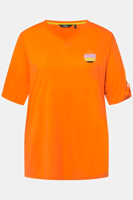 T-Shirt, V-Ausschnitt, Halbarm, antibakteriell