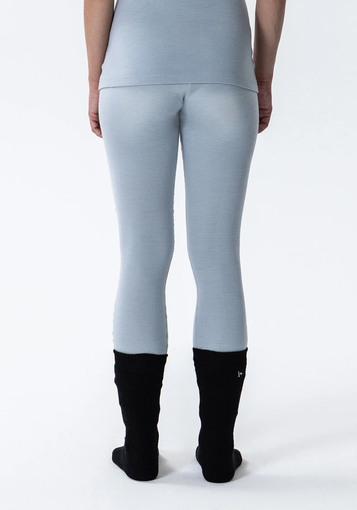 Rotauf Damen-Leggings Eco Merino 200 Pants Sky