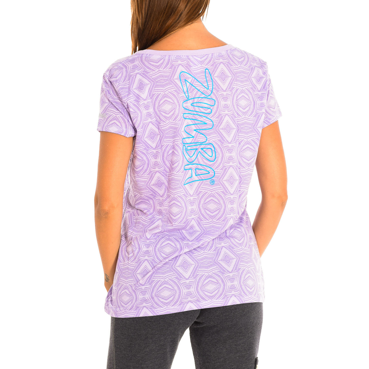 Camiseta esportiva Zumba com mangas Z1t00564
