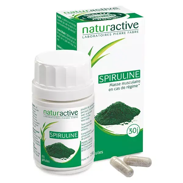 Naturaactive Spirulina 60 cápsulas