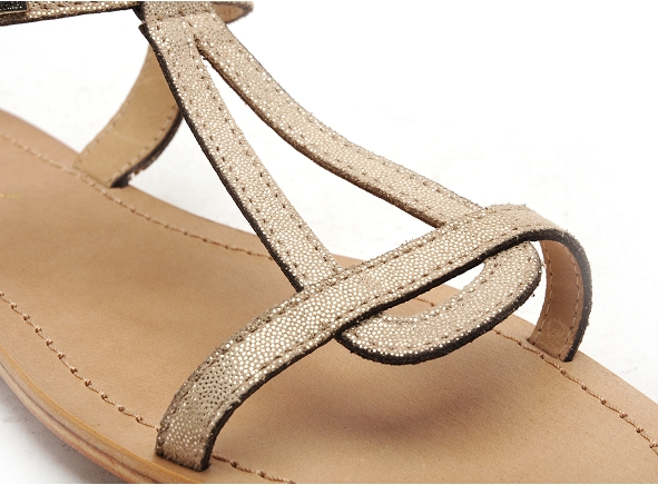Les tropeziennes nu pieds plats femme hamat f or