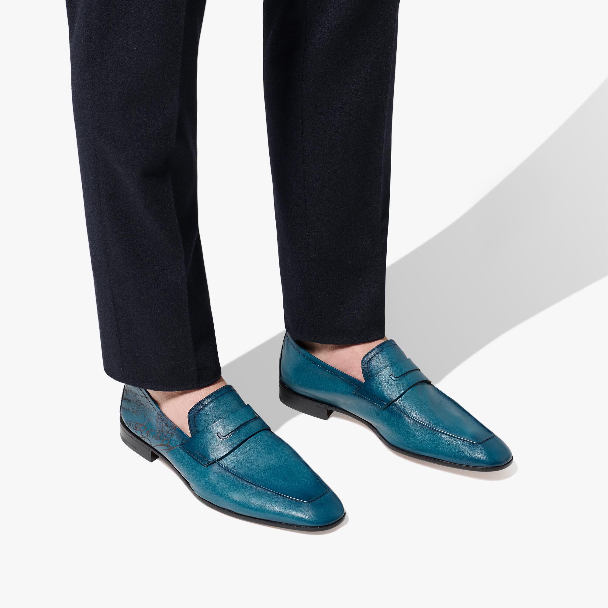 Mocassin Lorenzo En Cuir De Kangourou Scritto