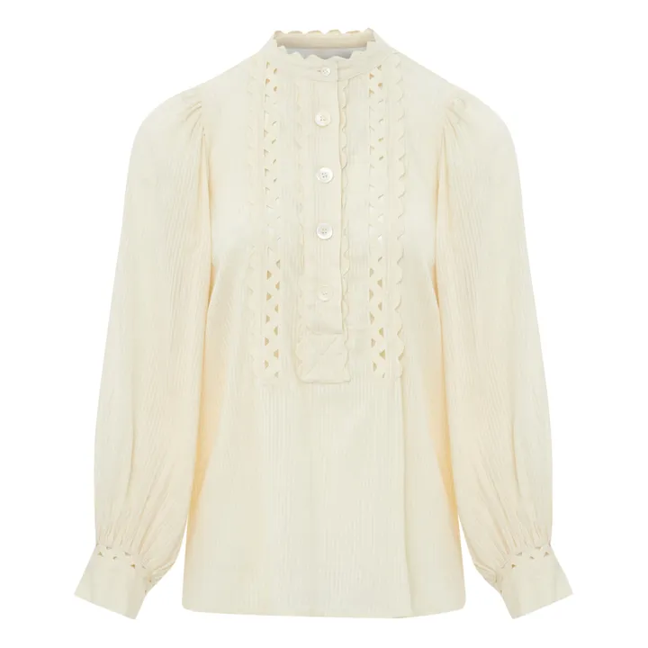 Antik Batik Blouse Aya | Crème