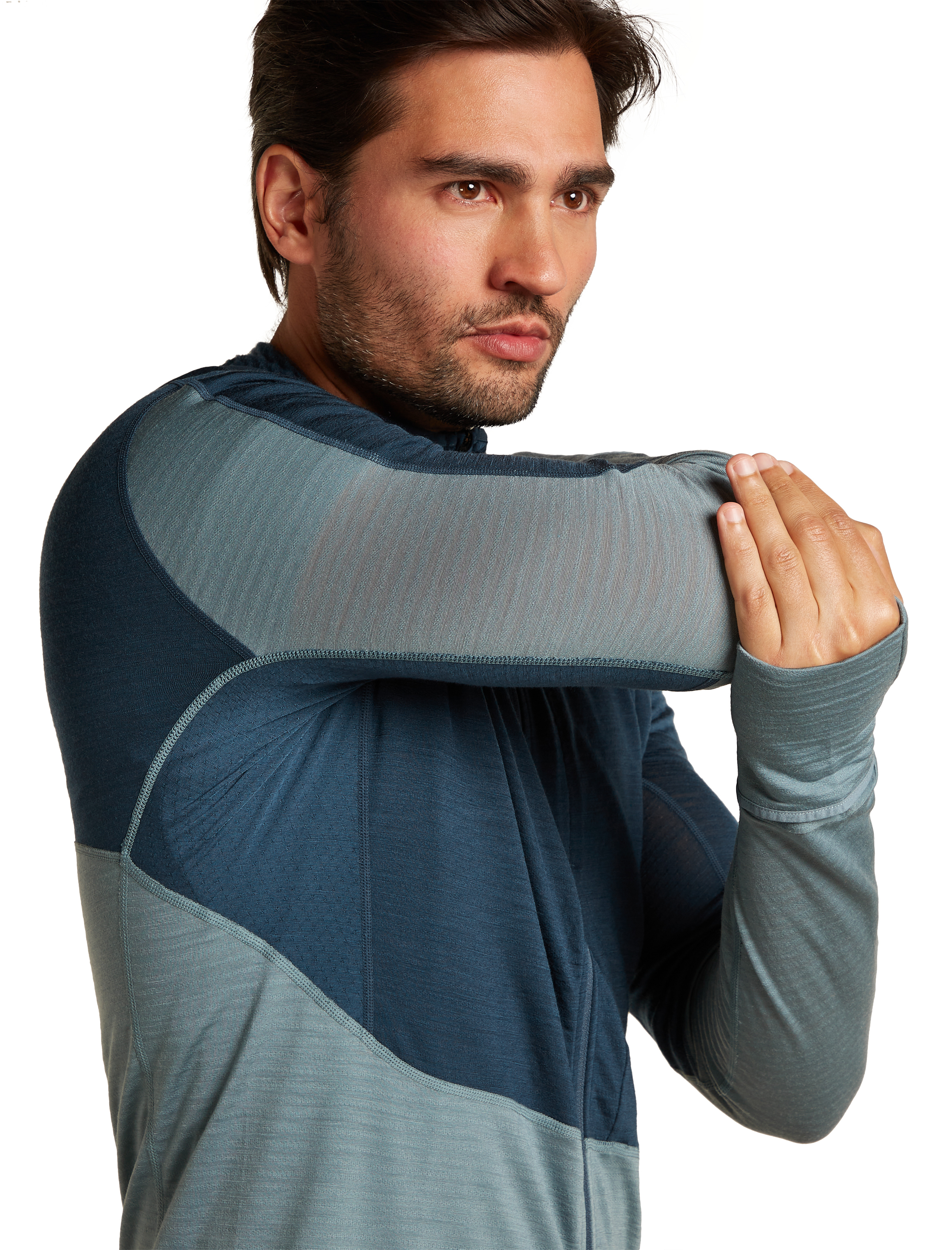 M Merino 200 Realfleece Descender LS Zip H