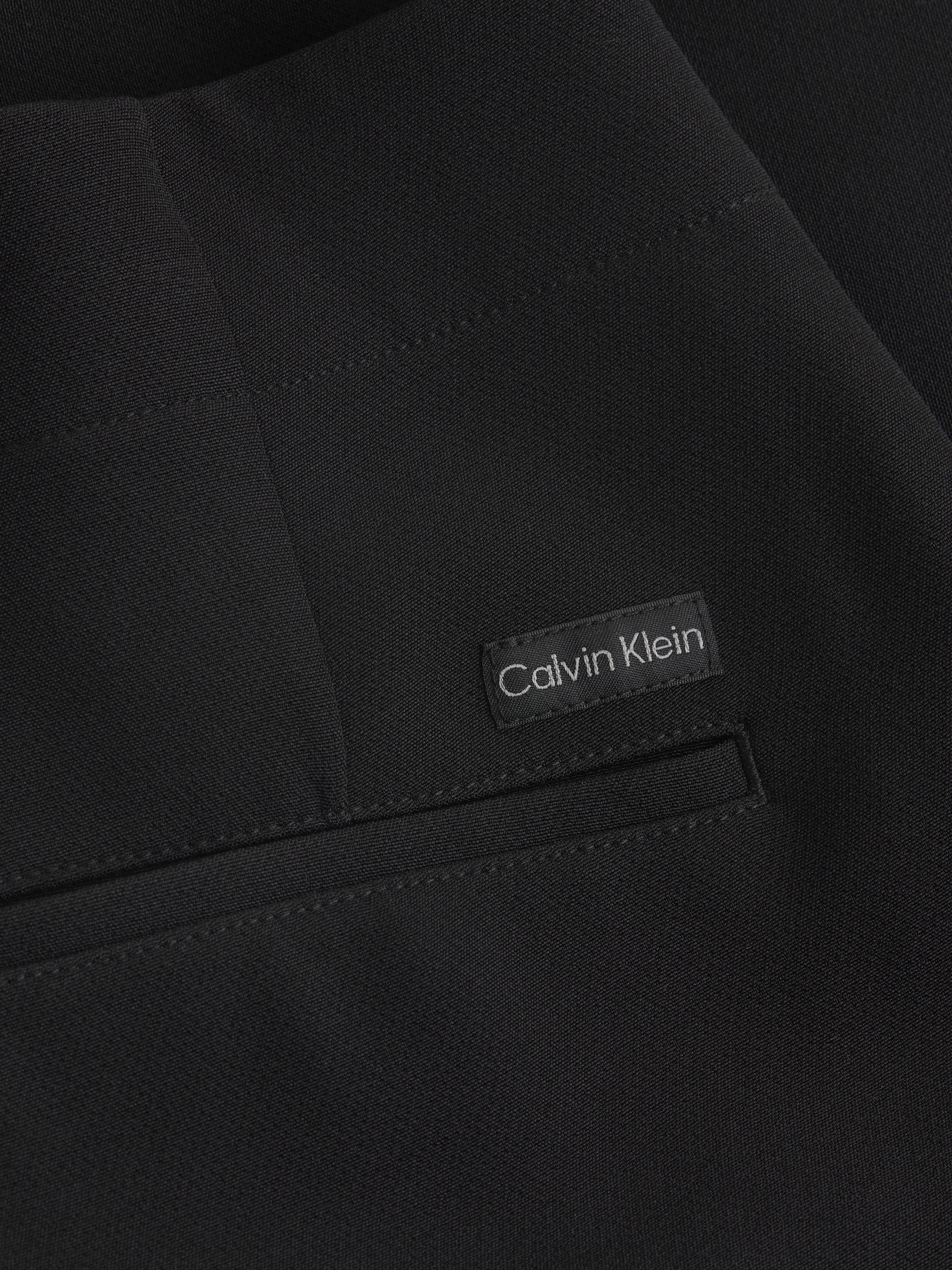 Calvin Klein Jeans Bootcuthose »SPLIT HEM SLIM LEG PANT«  Gesässtaschen, Logodruck