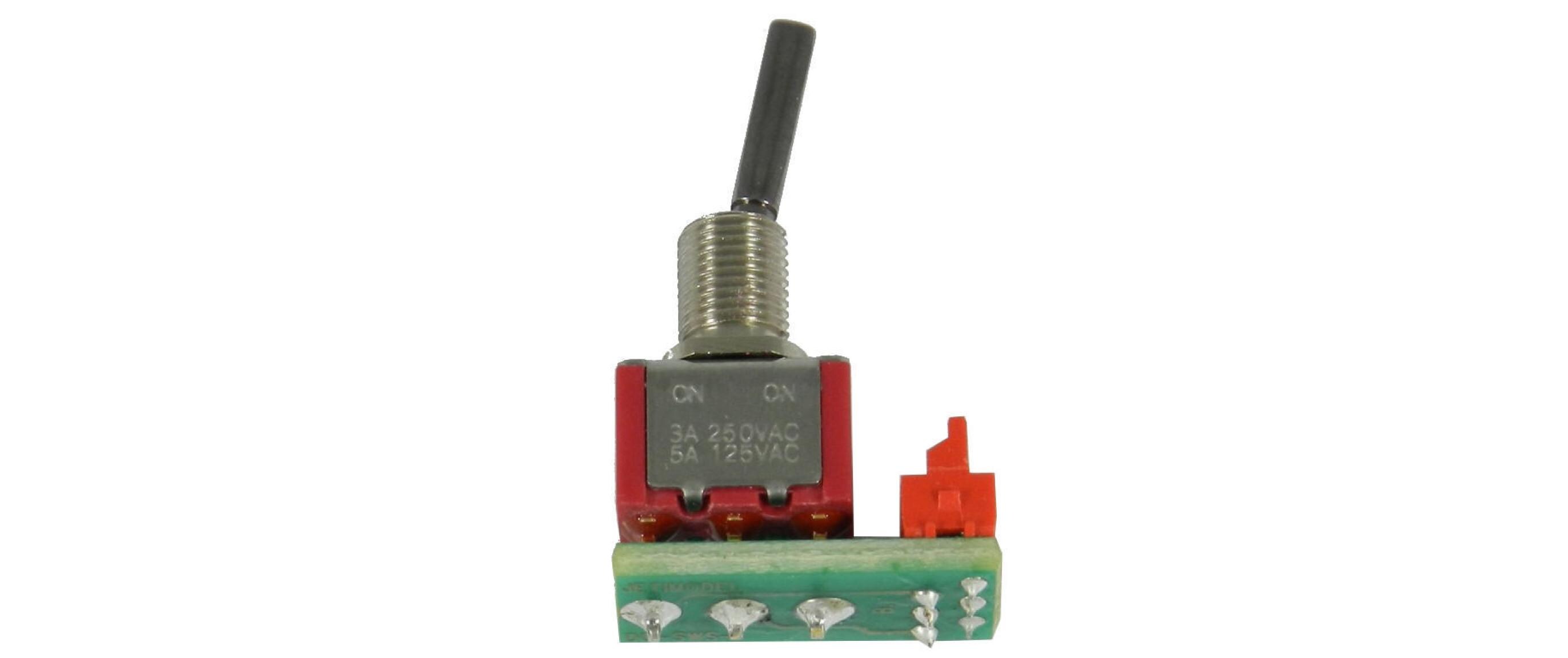 2-Stufenschalter (kurz) für DC-SenderSchalter