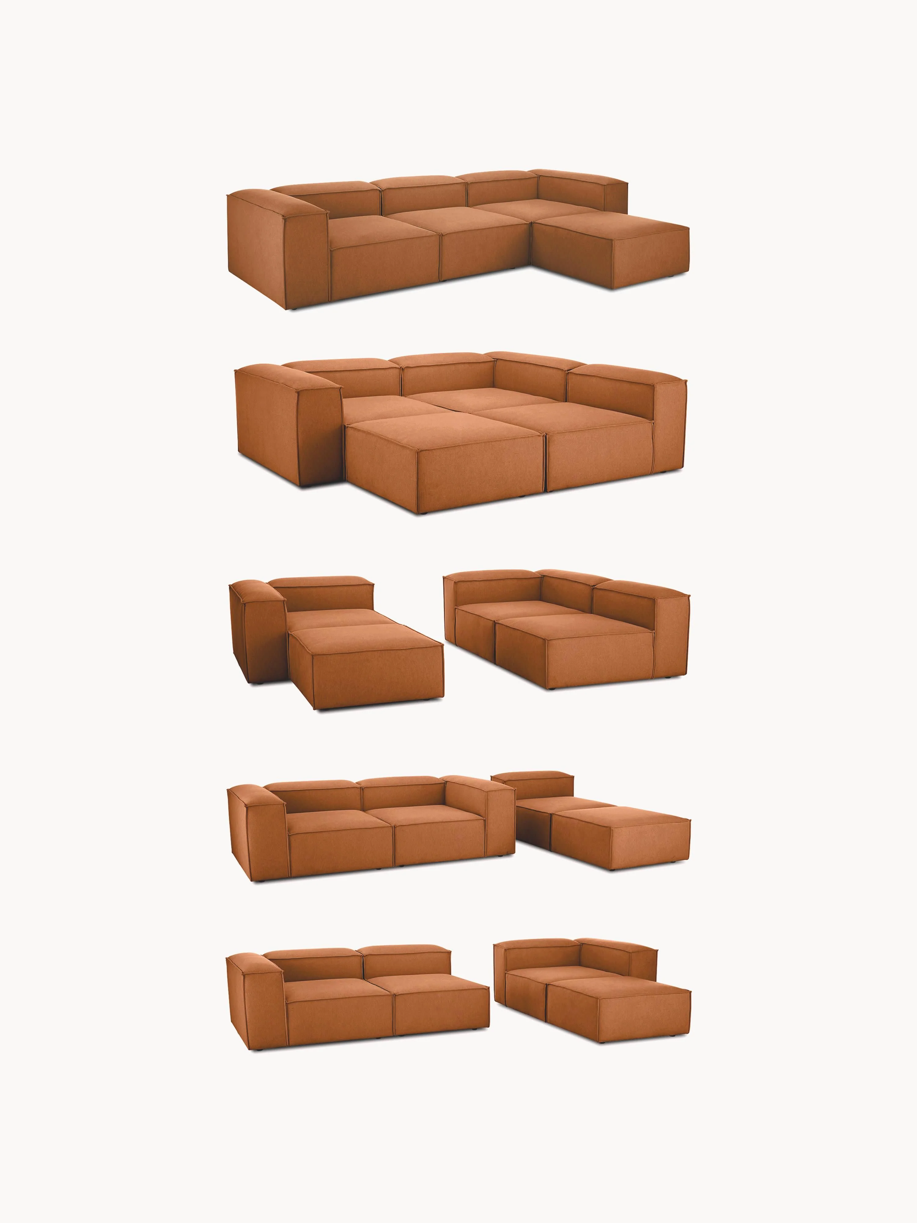 Modulaire hoekbank Lennon (2-zits)