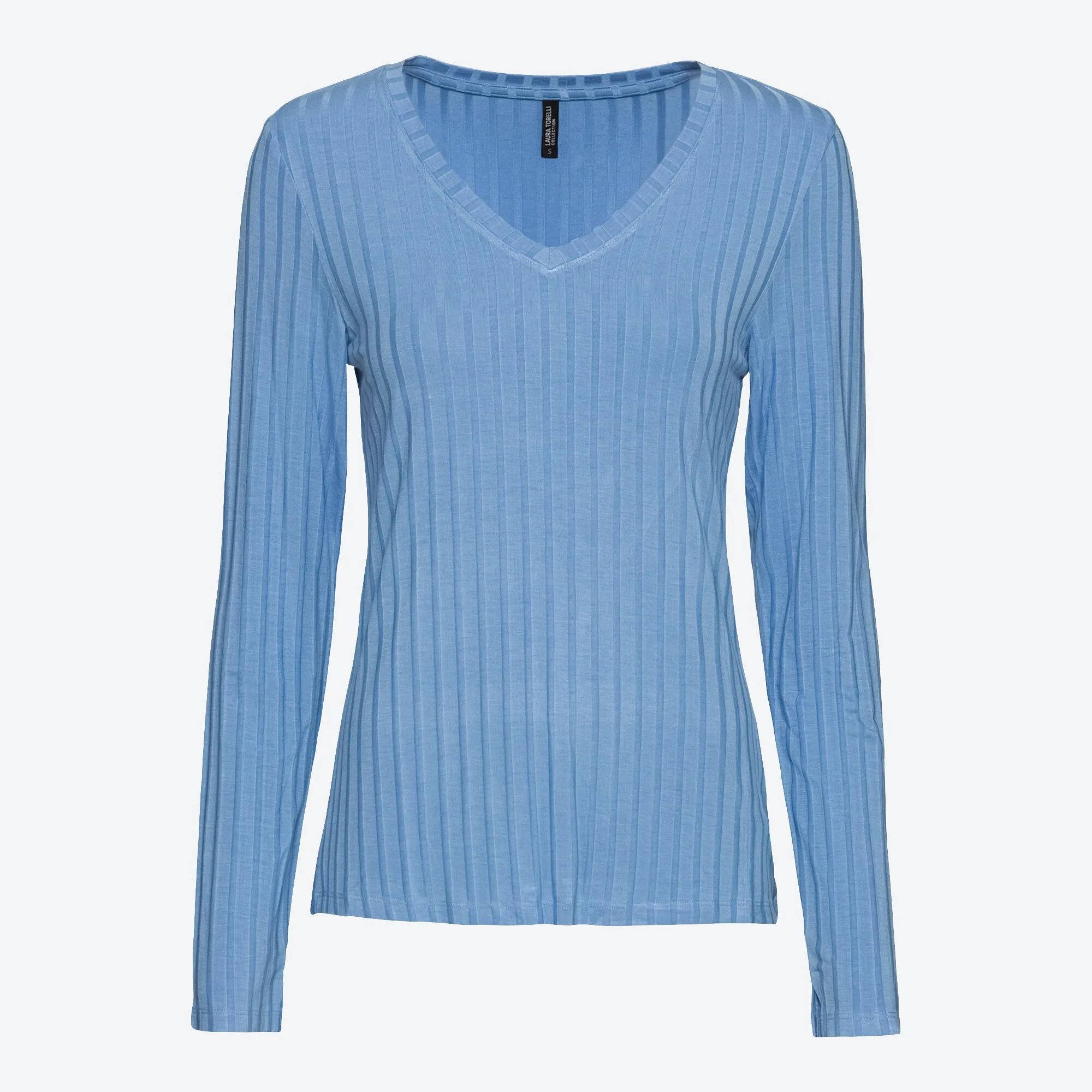 Damen-Shirt mit Ripp-Muster