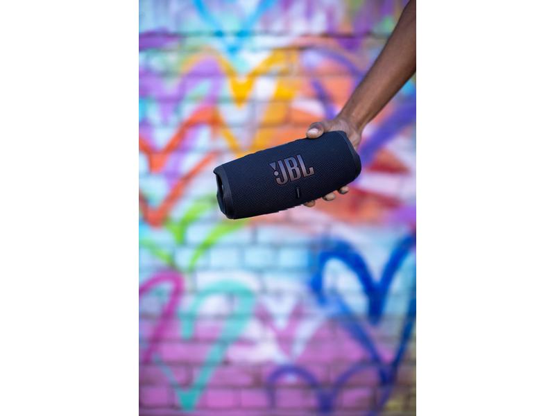 JBL Bluetooth Speaker Charge 5 Blau Tragbarer wasserdichter Lautsprecher mit Powerbank