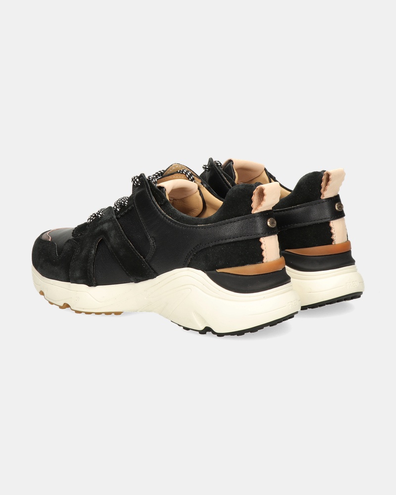 Fred de la Bretoniere Bowi Lage sneakers  - zwart