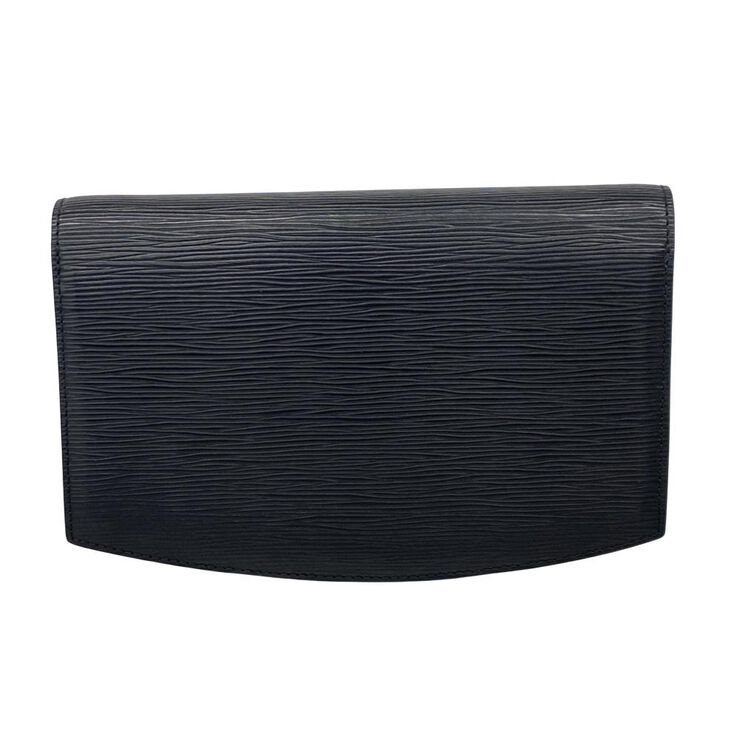 Louis Vuitton Vintage Louis Vuitton Clutch Black