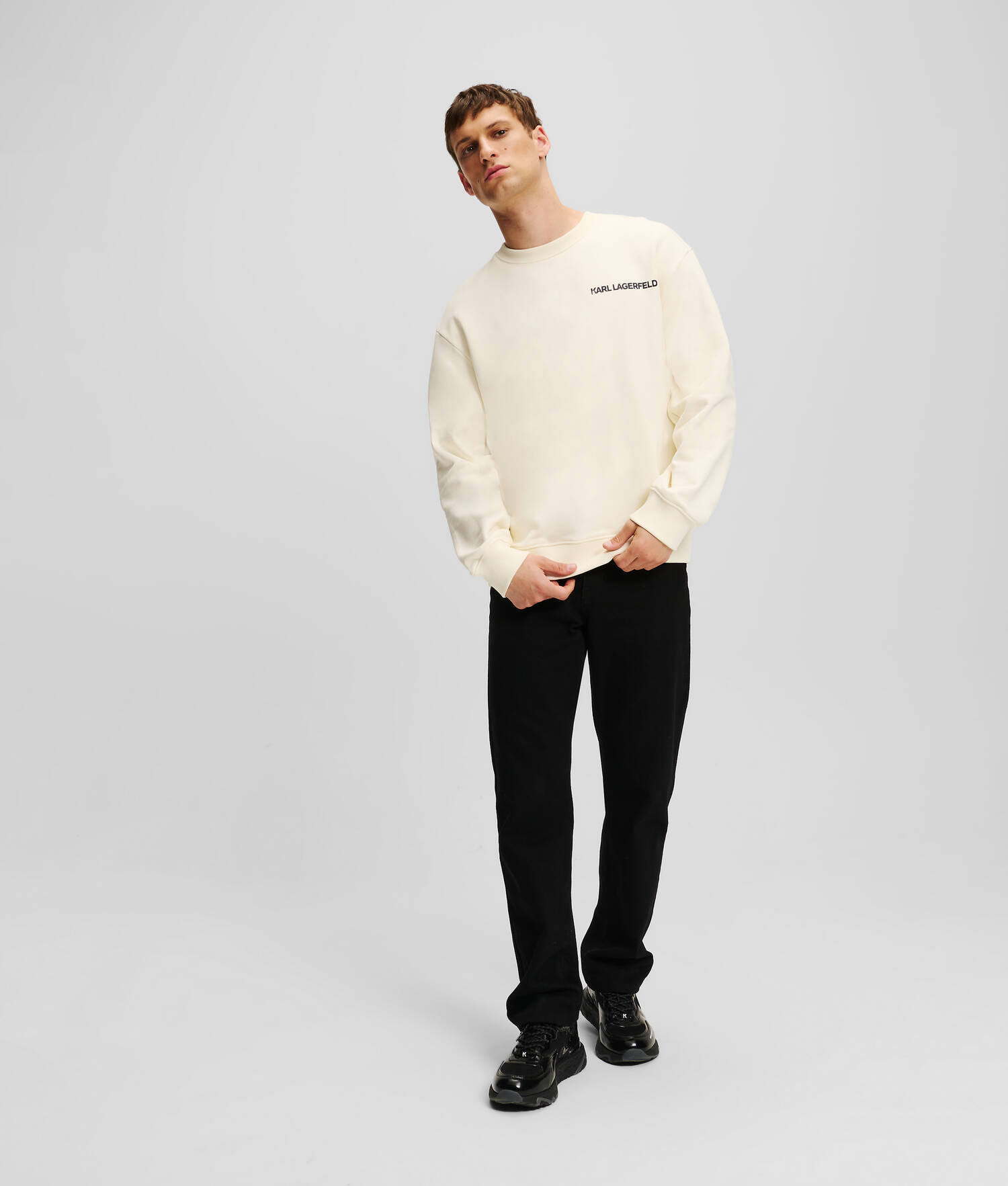 SWEAT-SHIRT À CONTOUR K/IKONIK KARL