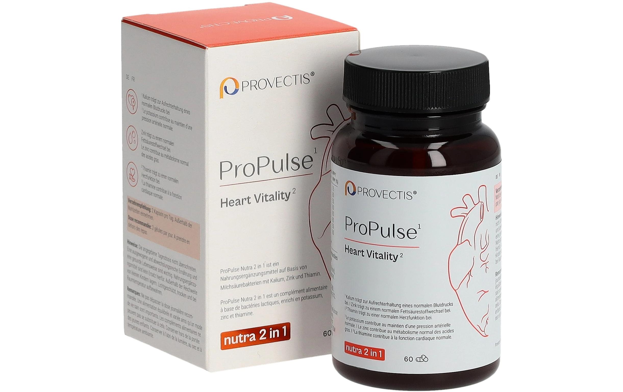 Kapsel ProPulse Nutra 2 in 1 60 StückKombipräparat für Durchblutung und Vitalität