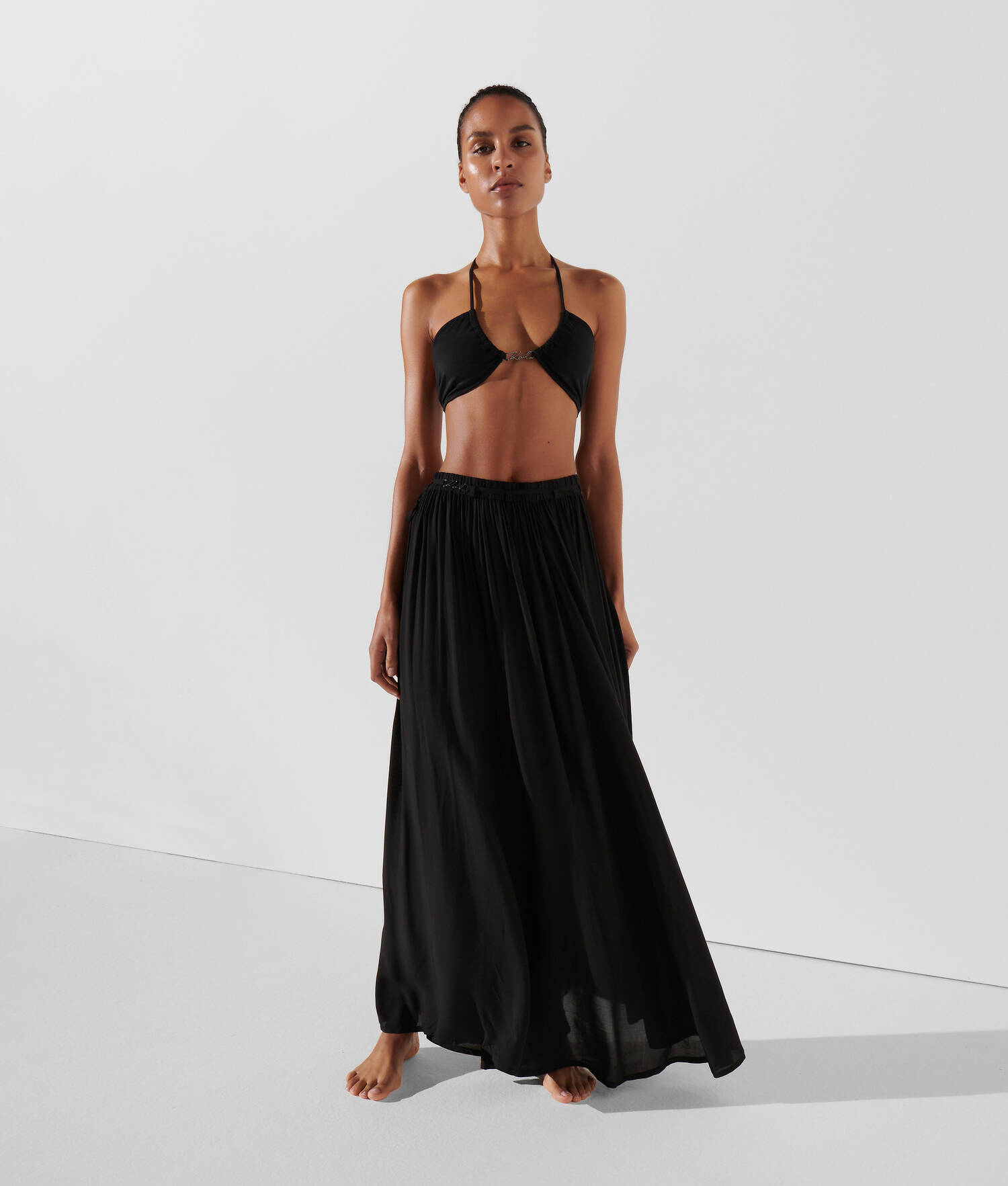 JUPE DE PLAGE MAXI KARL SIGNATURE